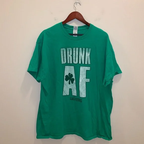 Gildan Green Saint Patricks Day Shirt size XL - Picture 3 of 7